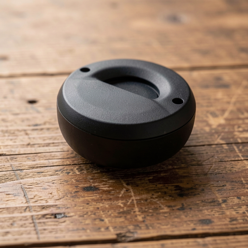 Kompaktni prenosivi Bluetooth zvučnik na beloj podlozi sa modernim minimalističkim dizajnom