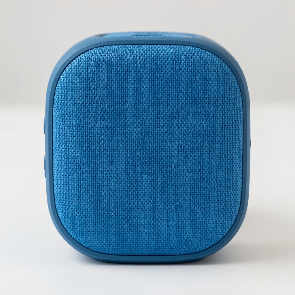 JBL Charge 5 prenosivi vodootporni Bluetooth zvučnik u plavoj boji sa tkaninom i gumenim zaštitnim uglovima