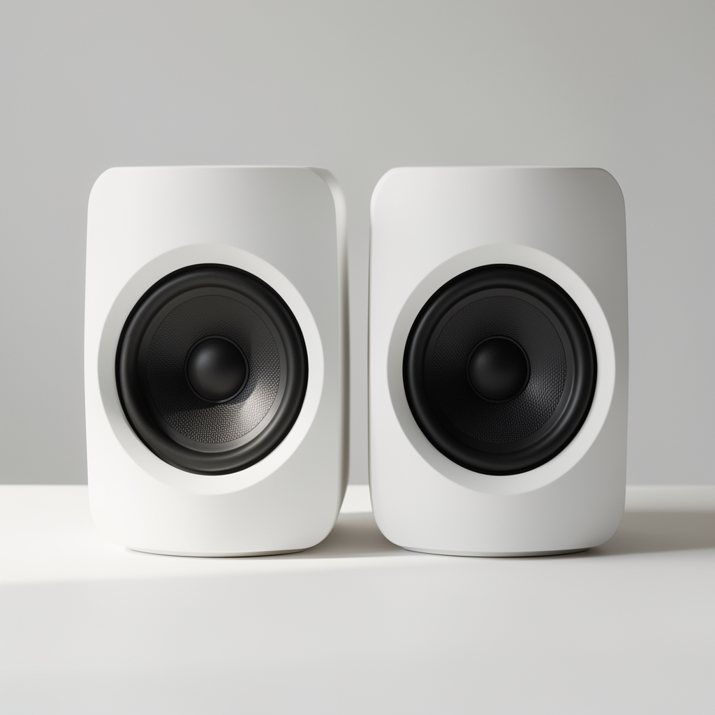 Sonos Era 300 premium Bluetooth zvučnik sa zaobljenim oblim dizajnom u beloj boji