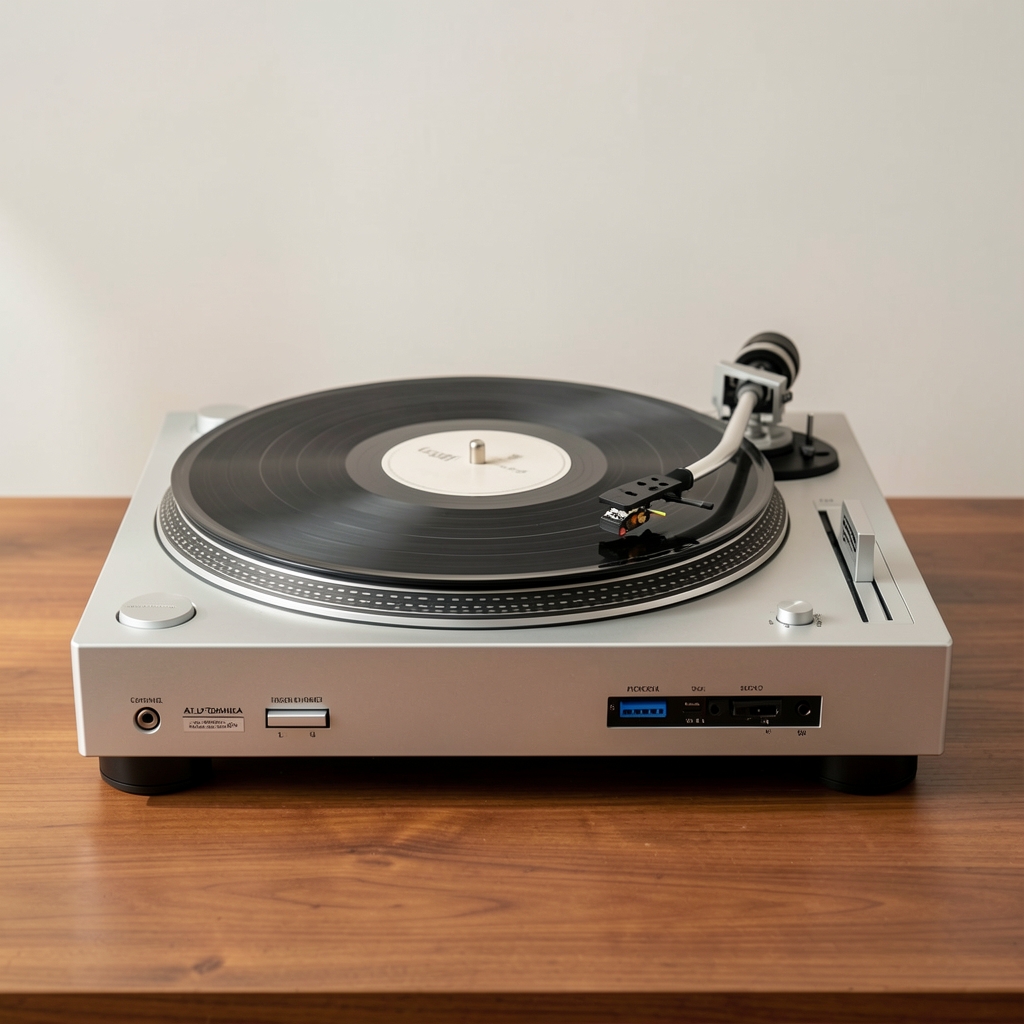 Audio-Technica AT-LP120XUSB srebrni direktni gramofon sa USB izlazom i ugrađenim phono preampom